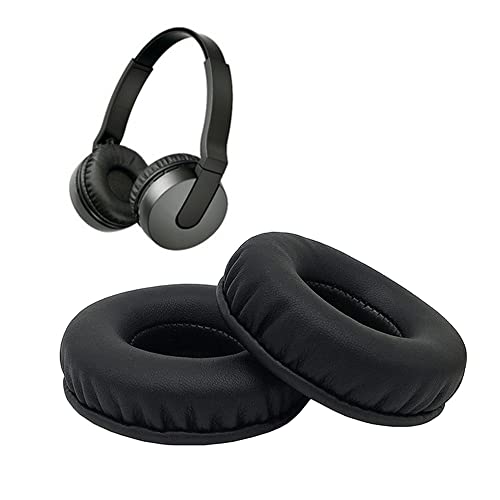 Almofadas de substituição para auriculares Sony MDR-ZX550BN (espuma viscoelástica), cor preta