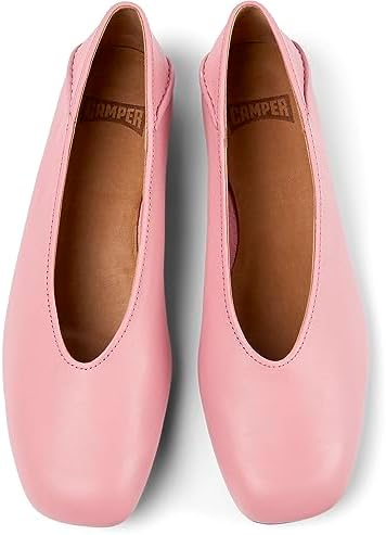 Camper Women's Ballet Flat, Medium Pink, 9 | Image 3
