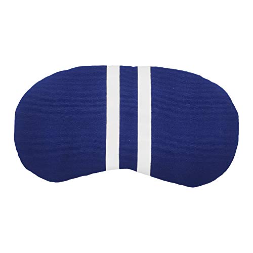 Image of Jennaa¢ Cute Sleeping Eye Shade Mask Cover for Insomnia, Meditation, Puffy Eyes and Dark Circles WhiteLine Purple