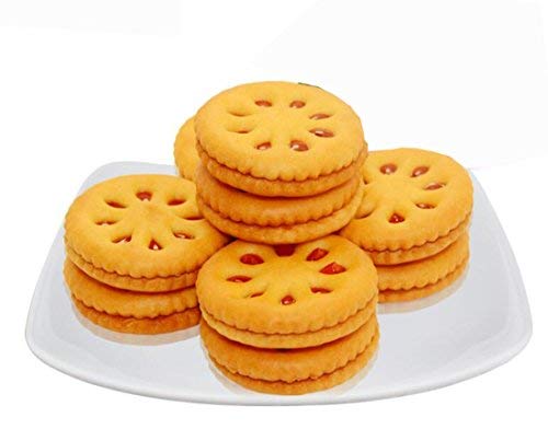 Miniatura 3 de Guangdong Snacks Galletas de sándwich de fresa y piña y arándanos 3 paquetes