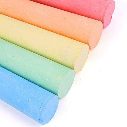 G4GADGET 10 x Jumbo Children Pavement Chalk Playground School Kids Blackboard Chalks