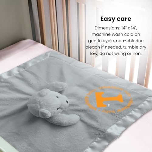Image of Baby Fanatic NFL Baby Security Blanket Bear Snuggle Toy for Newborn Boy Girl Unisex Stuffed Animal Officially Licensed
