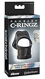 Pipedream Fantasy C-Ringz Rock Hard Ring & Ball Stretcher, Black, 5 cm