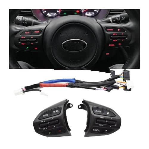 Bouton interrupteur volant Kia Optima 2014 - Remplacer commande défectueuse - 5