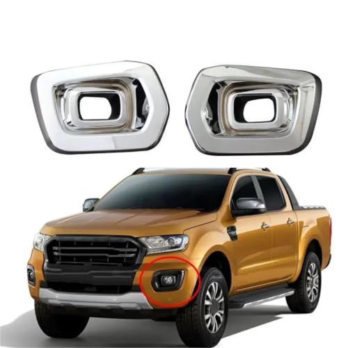 Housse feu antibrouillard Ranger Wildtrak carbone protection ABS - 2