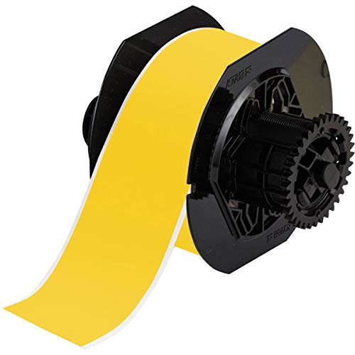 Brady B30C-2250-549-YL étiquette jaune anti décollement BBP31