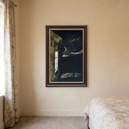 Impression sur toile de qualité musée du paysage de lune d'Andrew Wyeth - 3