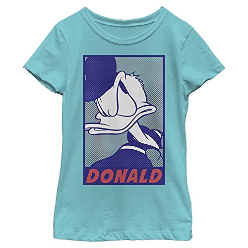 T-shirt Disney fille bleu Tahiti XL idéal pour le collège et les loisirs