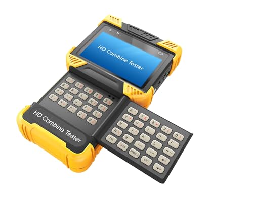 Probador de CCTV analógico y digital con teclado físico T71 y monitor de vídeo 4K