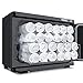 StateRiver Towel Warmer Cabinet, 23L Large Hot Bath Towel Warmer Heating Use for Facial Spa, Hair Beauty, Salon Equipment and Home- Black