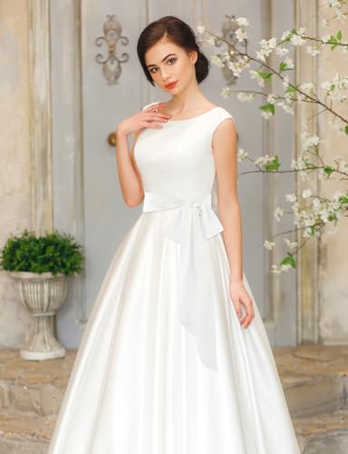 2 Pcs Women Dress Belt Chiffon Sash Waist for Wedding Bridal Sash for Special Occasion 3'' Wide Double Side3