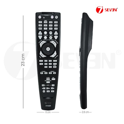 Image of 7SEVEN Compatible for Harman Kardon Original Remote Model AVR700 Work for AVR70 and AVR70c AV Receiver Amplifier Home Theatre Music System Remote Control