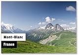 Imán para nevera Panorama Mont-blanc, diseño 2