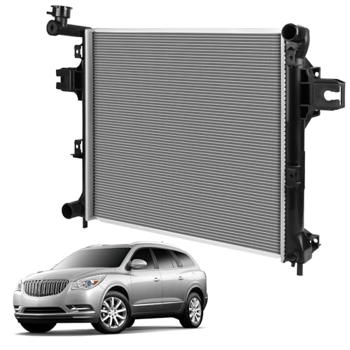 OCPTY Radiator Fit for 2005-2010 Jeep Grand Cherokee,2006-2010 Commander 3.0L 3.7L 4.7L 6.1L V6 V8 4WD AWD RWD RK1138 Radiator Replacement 23-1/8