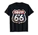 U.S. Route 66 Vintage Rusted Road Sign T-Shirt