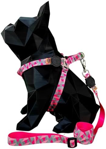 Coleira Peitoral Com Guia Longa De 2 Metros Para Cachorro Pequeno...