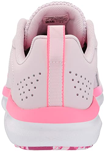 Under Armour Girls' Big Kid Grade School Assert 9 , Cool Pink (600)/Cerise , 6 #TOP2
