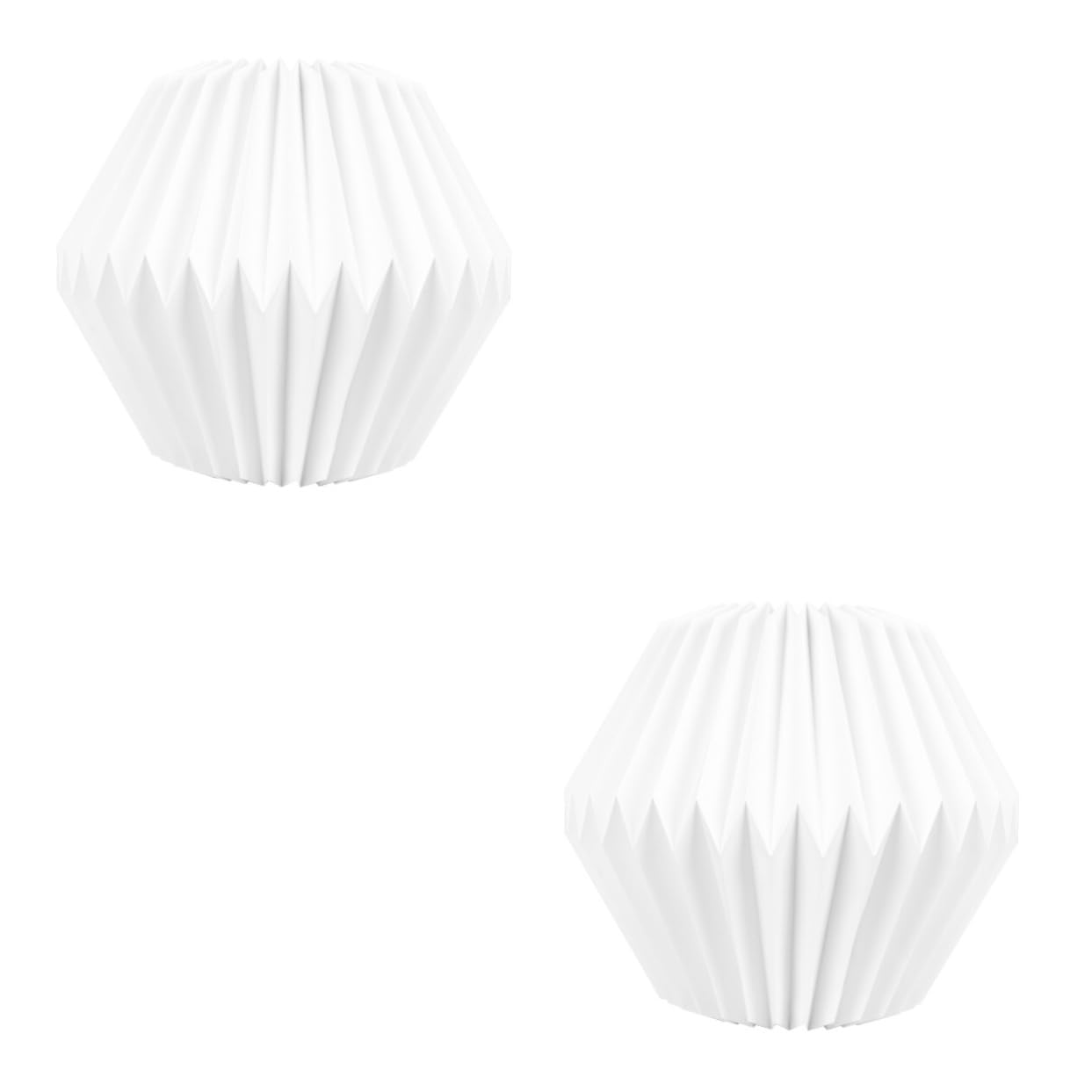 Uonlytech 2pezzi Lampadario Nordic Geometrico Decorativo Per Moderni e Accoglienti Facile Installare e