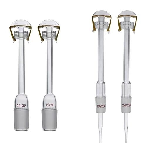 Probador de Arsénico Gutzzeit: Aparato de Detección de Arsénico de Vidrio, Botella Generadora de Arsina de 100/150 ml, Análisis Preciso de Arsénico(Internal connection) Probador de Arsénico Gutzzeit: Aparato de Detección de Arsénico de Vidrio, Botella Generadora de Arsina de 100/150 ml, Análisis Preciso de Arsénico(Internal connection)