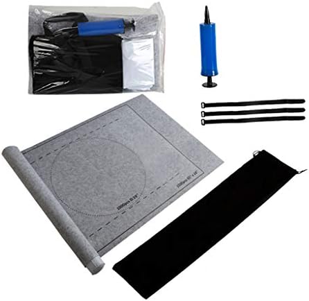 Tomppy Jigsaw Puzzle Roll Up Mat with Storage Bag, Jigroll Up to 1,500 Pieces, Environmental Friendly Material for Jigsaw Puzzle Player