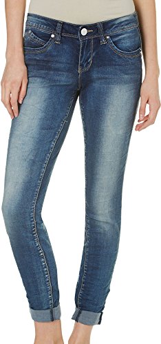 YMI Junior's Juniors Wannabettabutt Cuffed Skinny