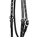 Weaver Leather unisex adult Straight Browband Headstall, Black, Horse US