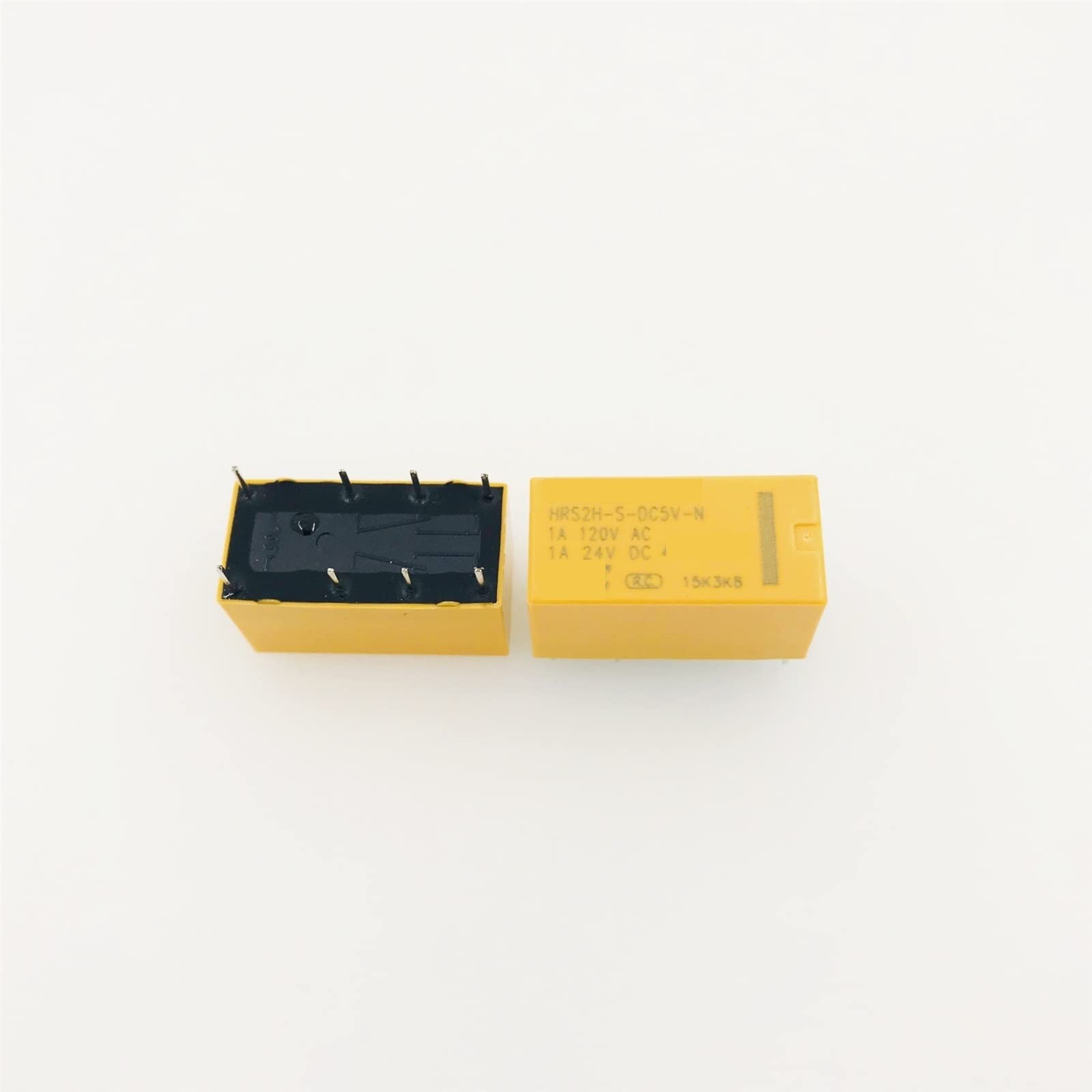 QEFHSVVZE 10Pcs Relay HRS2H-S-DC5V-N HRS2H-S-DC6V-N HRS2H-S-DC24V-N HRS2H-S-DC12V-N HRS2H S DC12V 12VDC N 2A 120AVC 8PIN