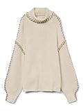 Vmnewcream Ls Rollneck Pullover Boo