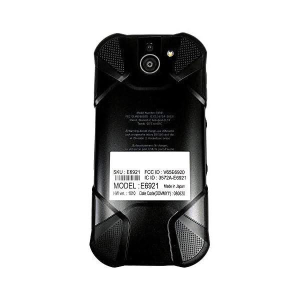 Kyocera DuraForce Pro 2 with Dragontrail PRO Display E6921 Black - Unlocked | Rugged 4G Android Smart Phone