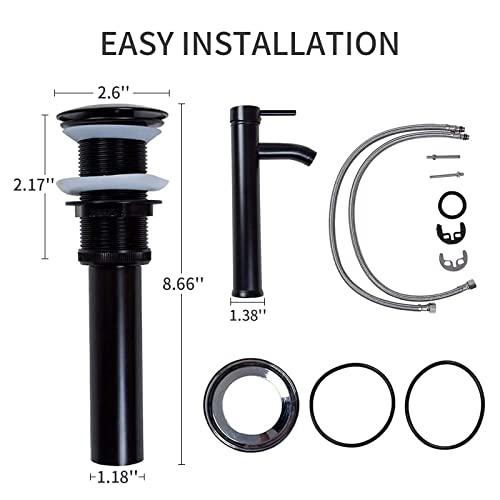 Évier en verre blanc avec robinet et siphon complet pour meuble vasque - 4