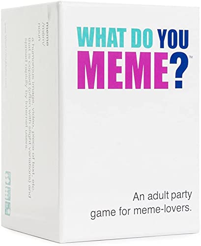 What Do You Meme? Core Game - The Hilarious Funny adult party game for lovers and friends