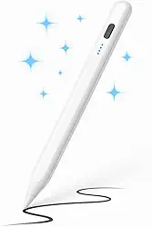 Caneta Stylus Touch Screen Universal para Celular, Tablet e iPad – Alta Precisão, Compatível com Android e iOS – Rejeição de Palma e Ponta Fina Sensível