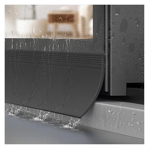 Déflecteur de pluie noir anti-infiltration pour réparer les fuites de fenêtre