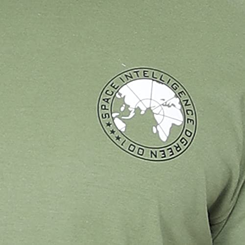 Image of D-GREEN Men's Basic Solid Cotton Round Neck Tracksuit for Athletics Jogging Gym and Sports