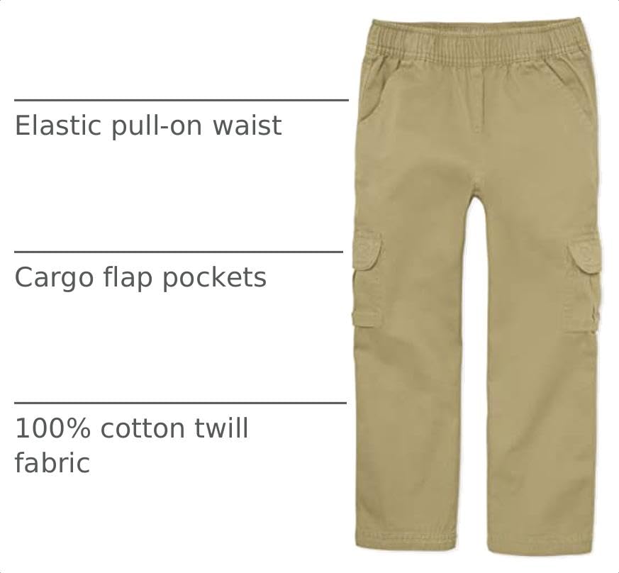 Image of The Children's Place Boys' Pull on Cargo Pants