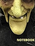 latex tape nails  Notes, Notebook: Witch Nose and Chin Notebook Journal Halloween Gift