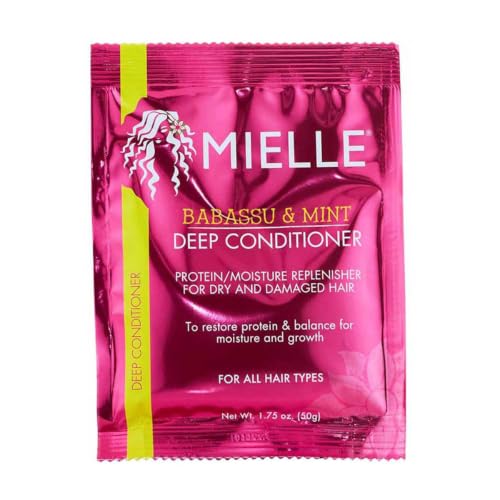 Mielle Babassu & Mint Deep Conditioner 1.75 Oz. Pack of 2