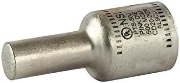 Solid Pin Terminal for Copper and Aluminum Conductors 500 MCM - 1 Count