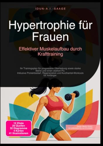 Hypertrophie für Frauen: Effektiver Muskelaufbau durch Krafttraining: Ihr Trainingsplan für