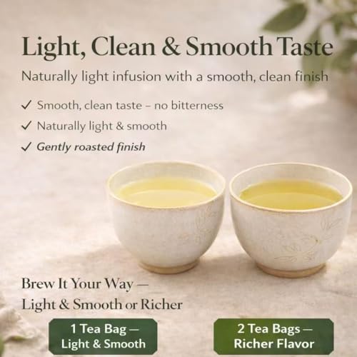 Té verde orgánico Matcha y Sencha 100 saquitos miniatura 3