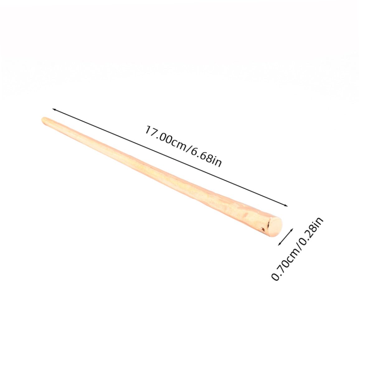 PLAFOPE 2 Stück Teiliges Haarschmuck Haarnadeln aus Legierung für Dutt und Chignon Einfaches Design Praktisch und Vielseitig für Frauen mit Lockigem Glattem oder Welligem Haar Gold und