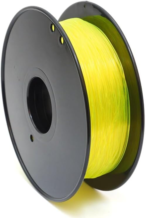 Printer Filament Filamento de plástico Flexible para impresora 3D, Material consumible de TPU 95A, 1,75mm, 0,8 kg 3D Printer (Color : Transparent Blue, Size : China)