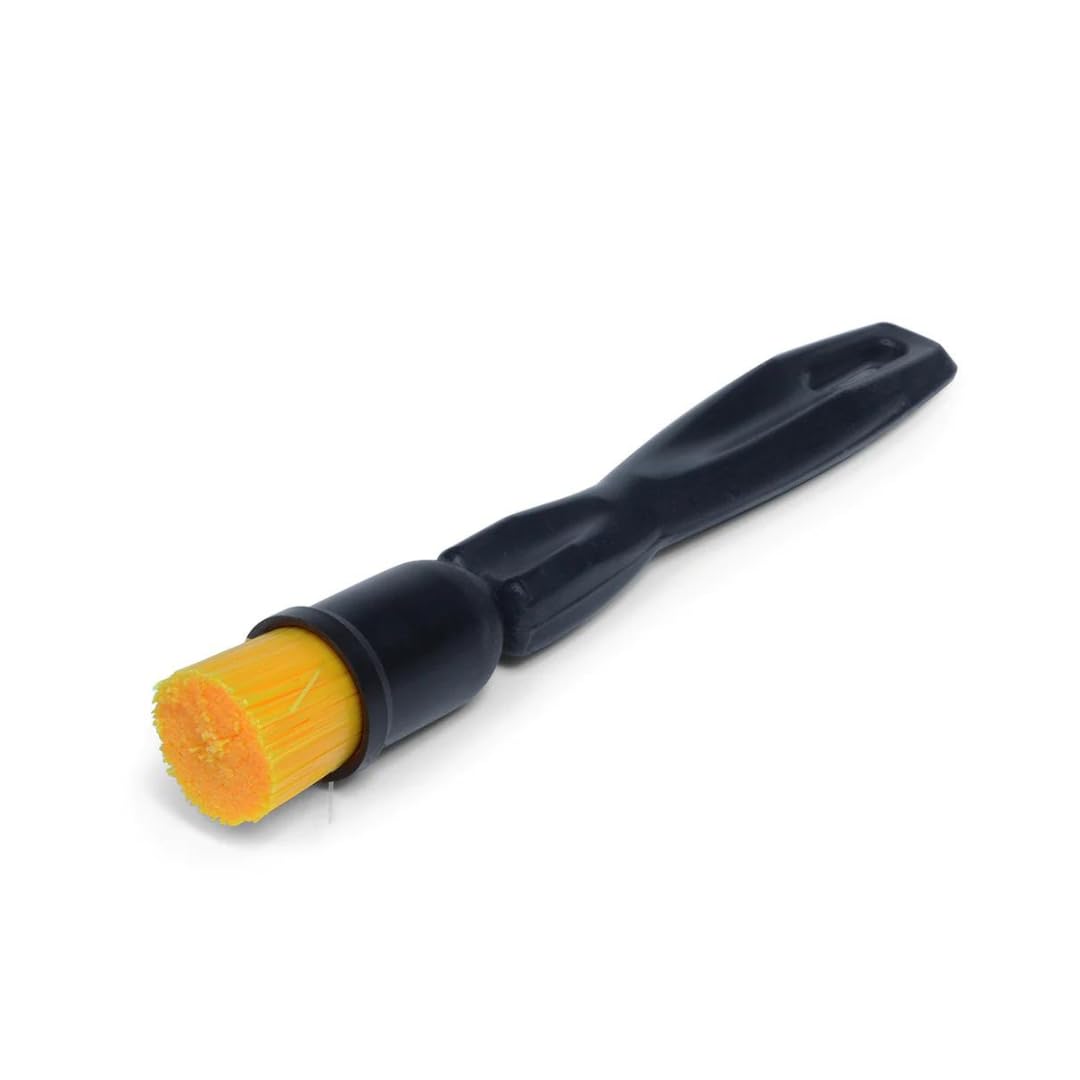 SnowTree - Herb Grinder Cleaning Brush - Won't Damage or Scratch Your Herb Grinder - Gently Cleans and Scrapes Dried Herb and Residue - Comfortable Ergonomic Handle & Stiff Nylon Bristles