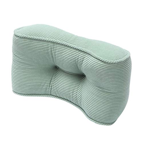 Yardwe Apoio Lombar Algodão Travesseiro para Cadeira de Escritório Assento de Carro Almofada Ergonóm