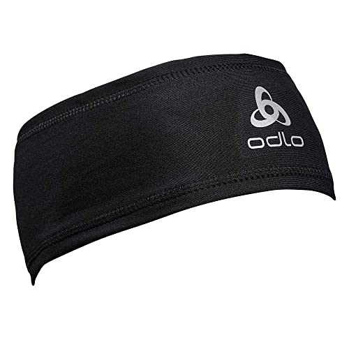 Odlo Unisex Fascia Polyknit Warm, Black, Taglia Unica - 3