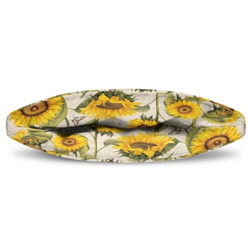 Image of Generic Hudotybom Lovely Sunflower Tea Cozy for Teapot Insulated Large Teapot Cover to Keep Warm Tea Kettle Cover Machine Washable Coffee Pot Cloth Covers Kitchen Home Decorations for Housewife Mom