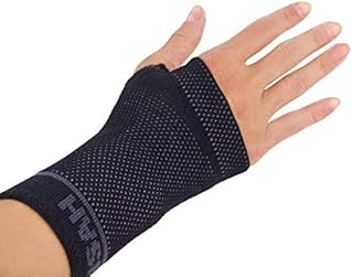 Zensah Compression Wrist Support - Wrist Sleeve for Wrist Pain, Carpal Tunnel - Wrist Support - Wrist Brace (Medium, Black/Grey)