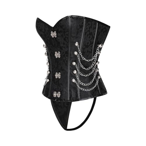 Corset rétro victorien confortable contre la mauvaise posture en fête - 6