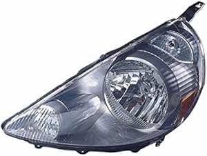For Honda Fit 2007 2008 Headlight Assembly Unit Storm SilverCode NH642M Driver Side CAPA Certified HO2518124C