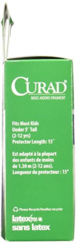 CURAD Child Leg Cast and Bandage Protectors, Water Resistant, Reusable, Ideal for Shower and Bath, - Thumbnail 3